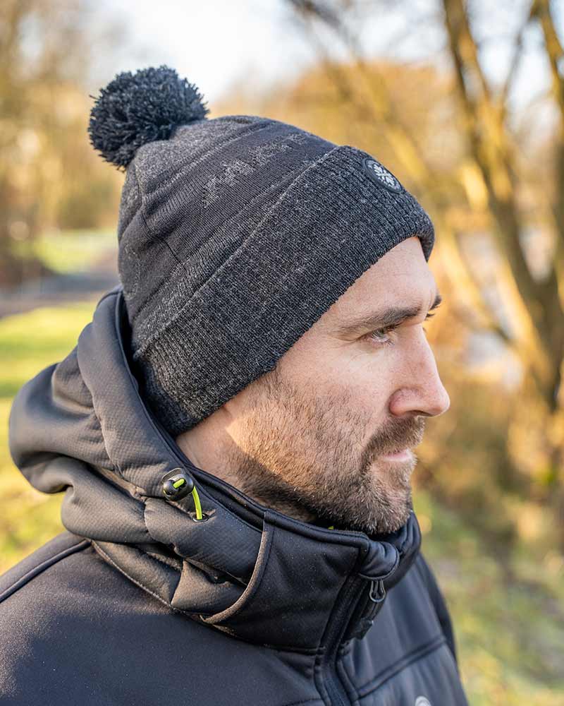 Matrix grey sherpa bobble hat