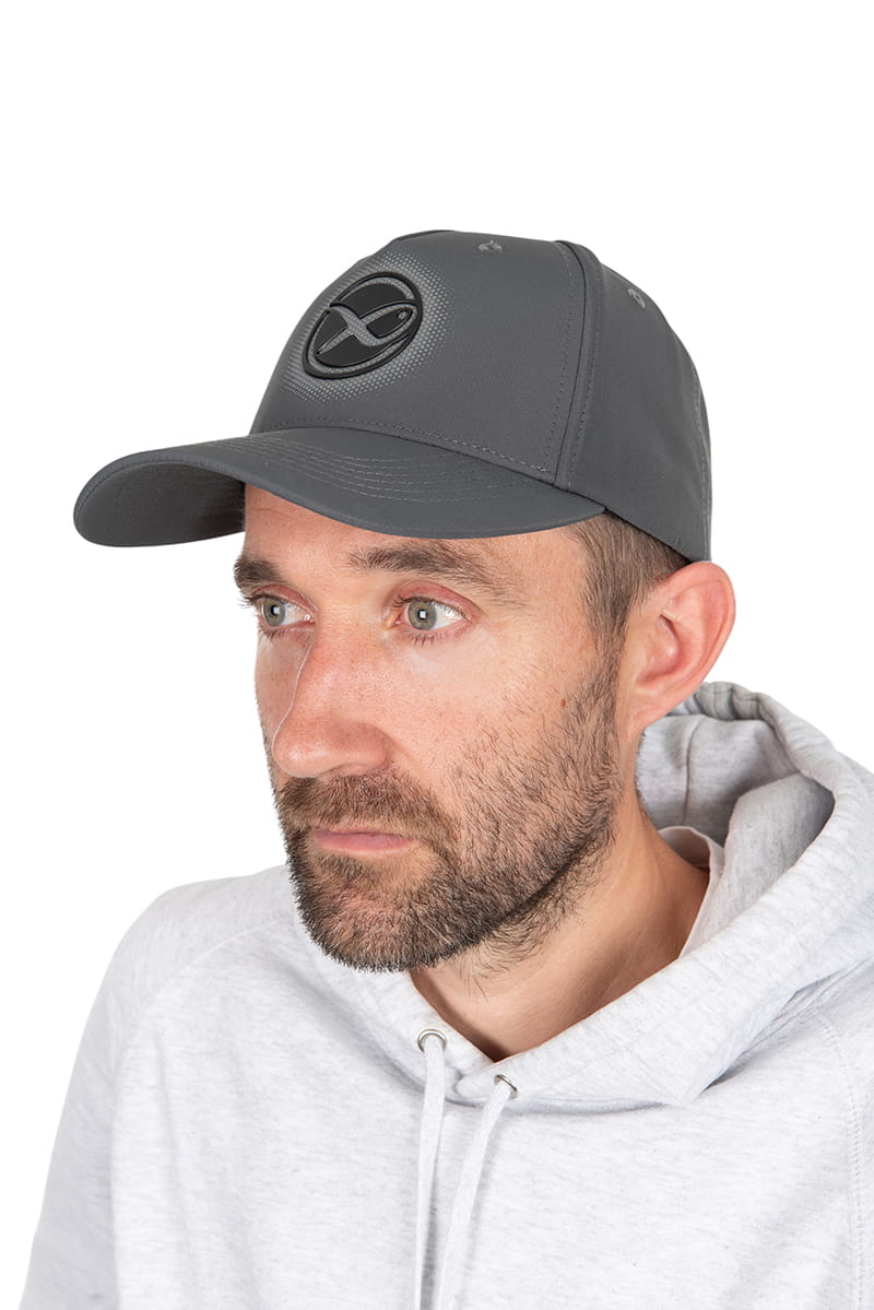 FADED PRINT CAP - DARK GREY