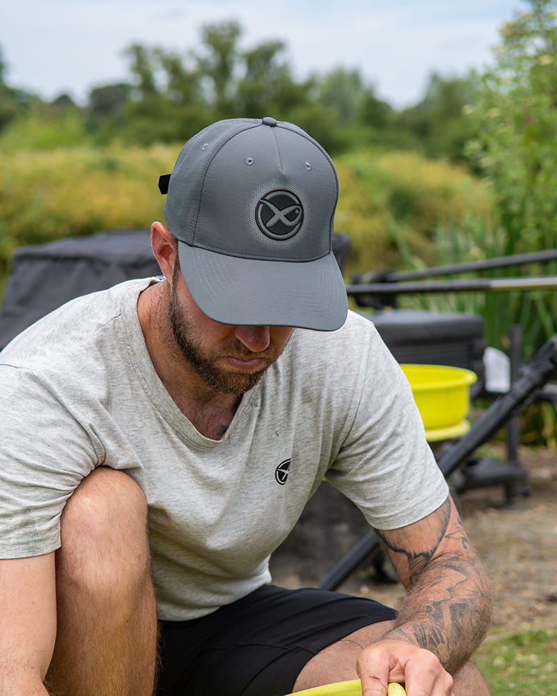 FADED PRINT CAP - DARK GREY
