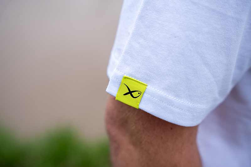 Matrix hex print t-shirt white