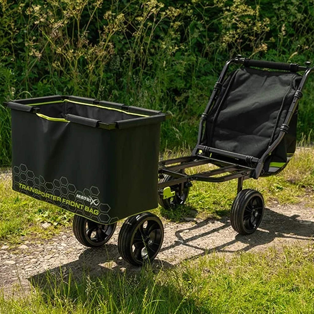 Matrix 4 Wheel Transporter Front Bag GTR007 – detailafbeelding 14 van de voortas voor transportkar