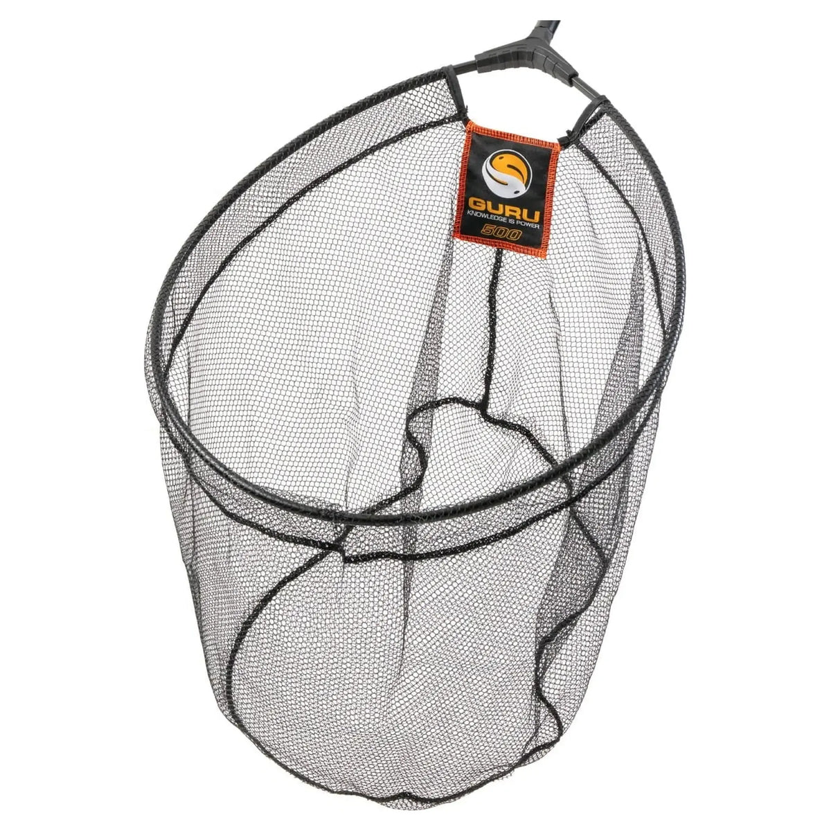 Guru 2,5 m Net Handle / 50 cm Net Combo – 50 cm aluminium netkop met diep zwart visvriendelijk gaas