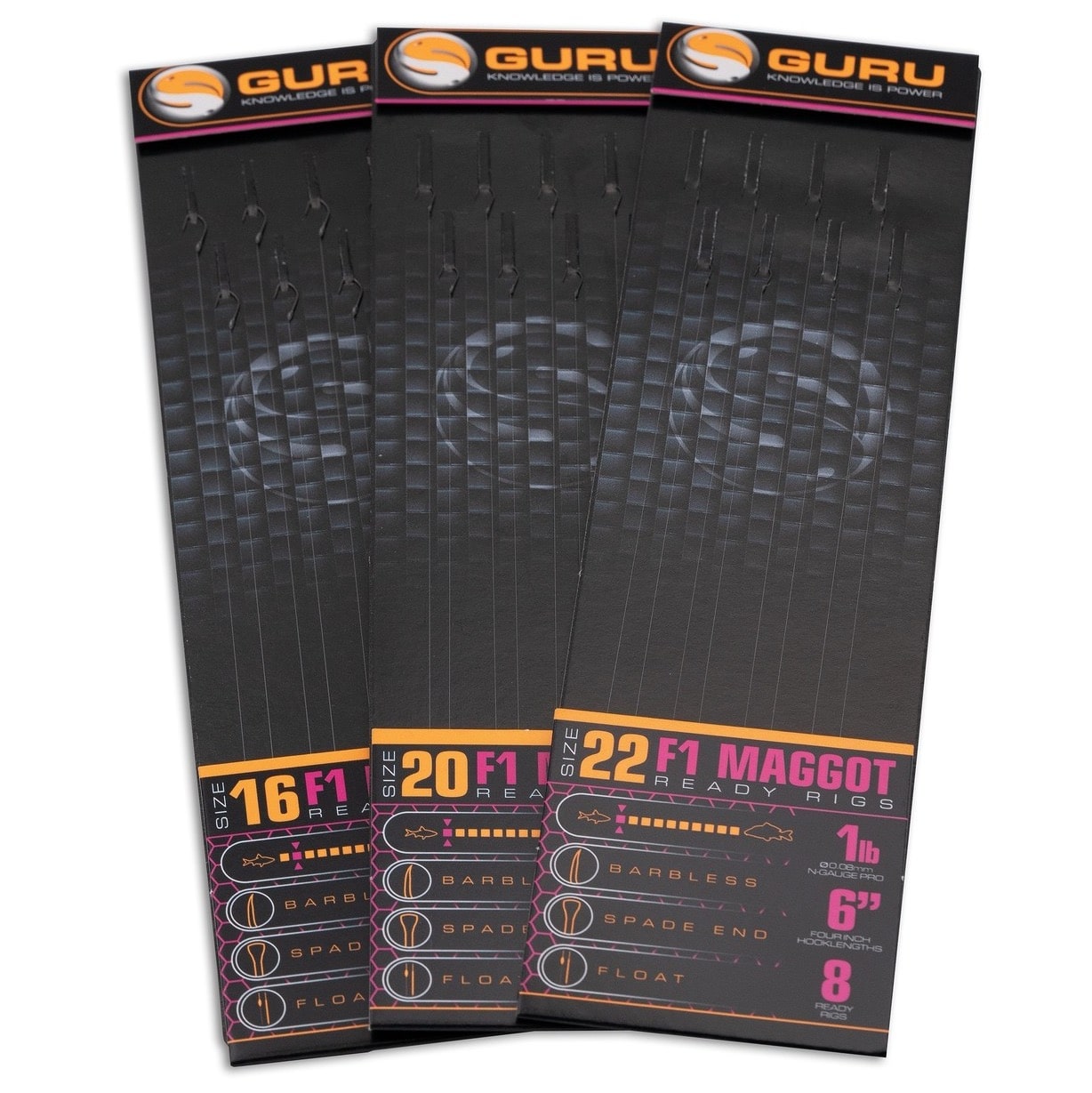 Guru F1 maggot hook rig