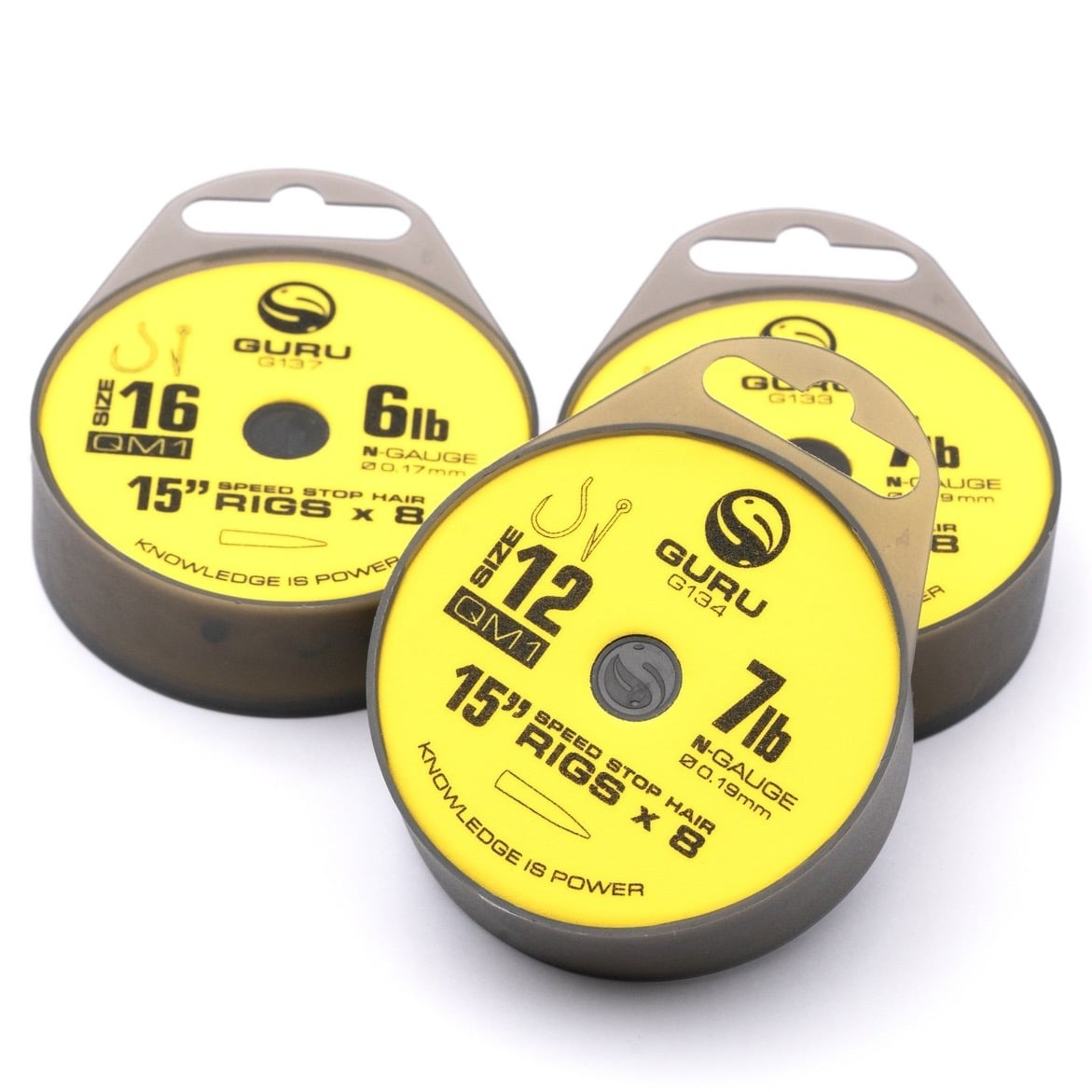 guru QM1 speed stop hair rigs 15 Inch