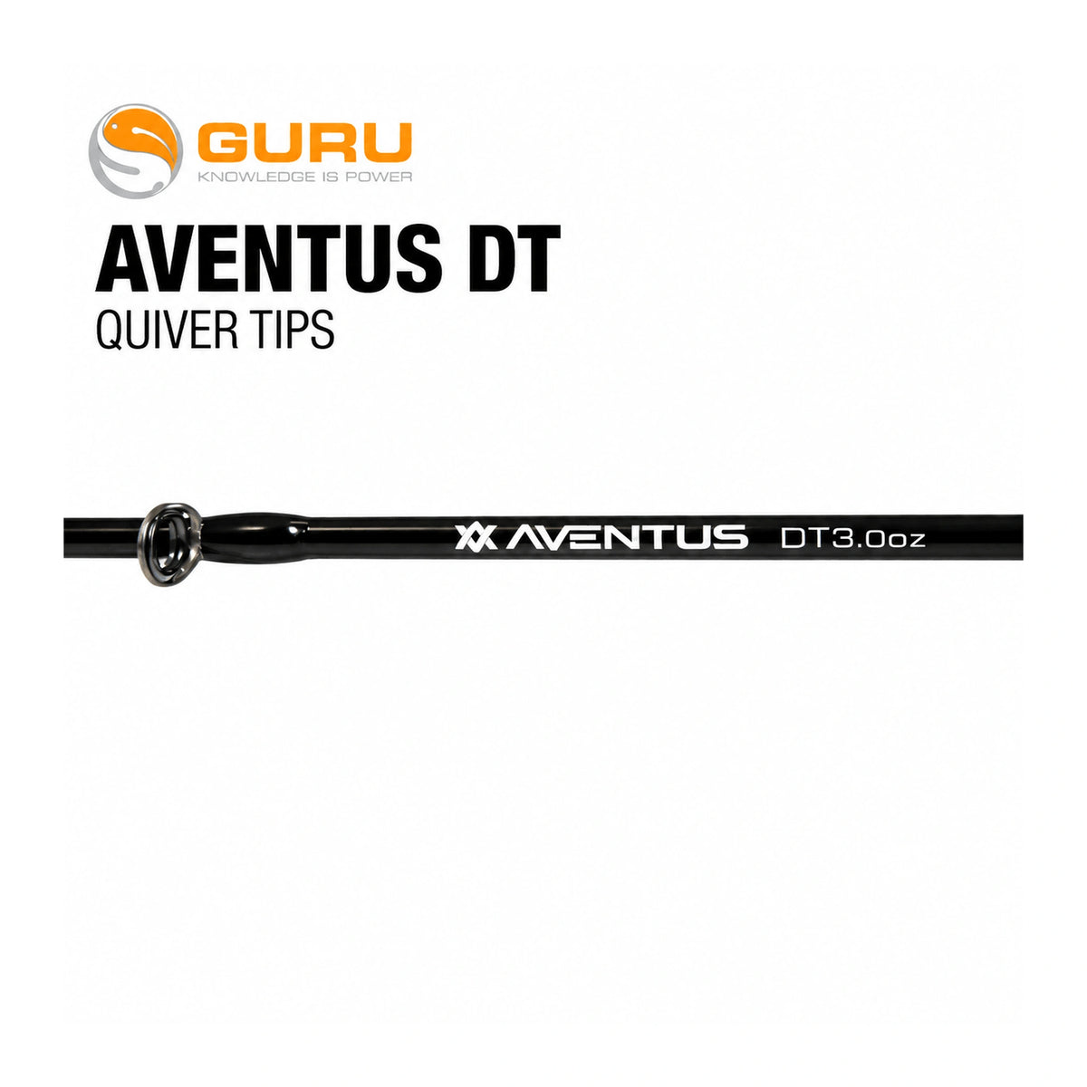 Guru Aventus DT Quiver Tip 3.5mm – variantcover met 3.0oz-opdruk voor GAV004