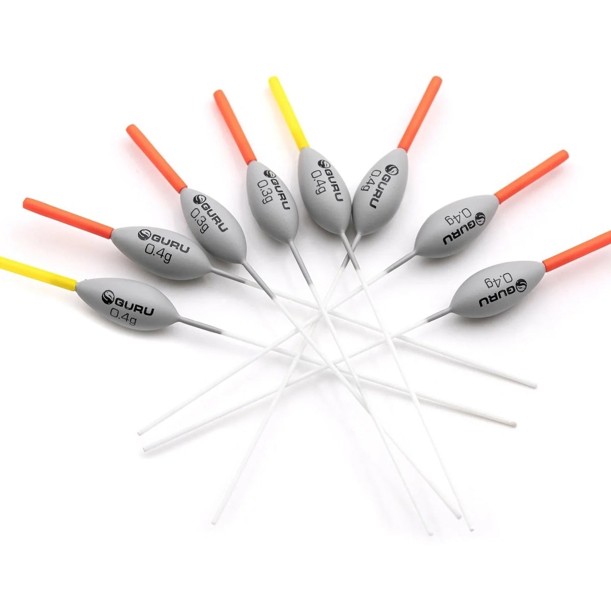 Guru Bagger Float – assortiment van acht dobbers