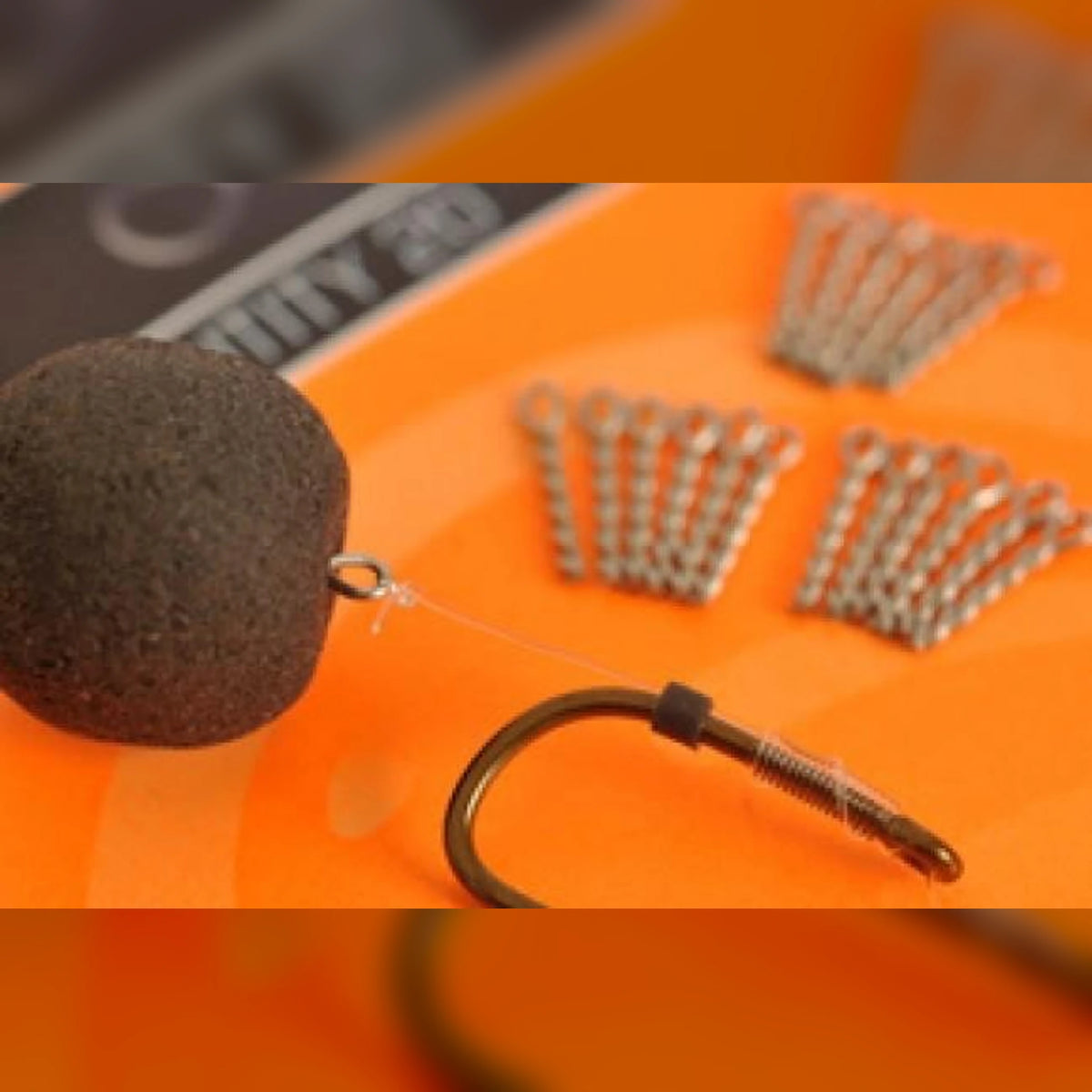 Guru Bait Bayonets – boilie met hair en haak op de verpakking
