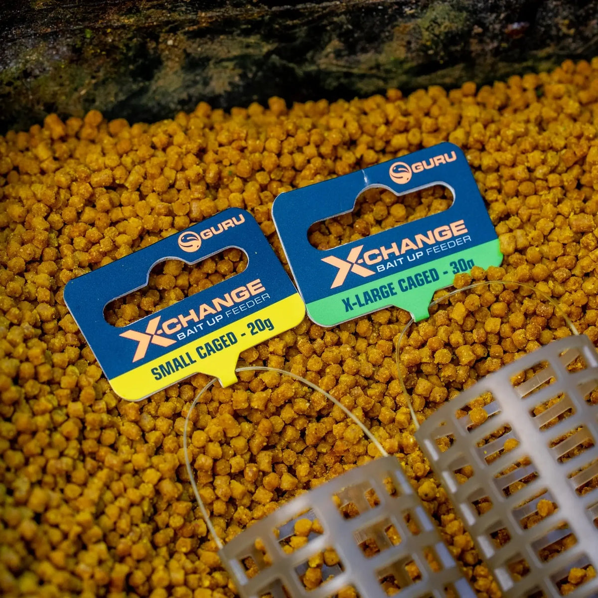 Guru Bait Up X-Change Feeder Caged – detailafbeelding van het gewicht