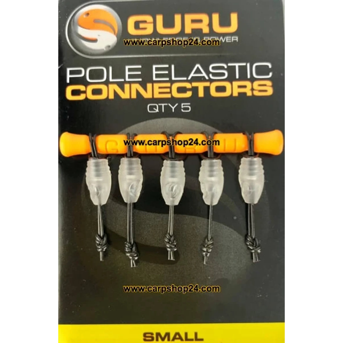 Guru Pole Elastic Dacron Connectors Small GECS
