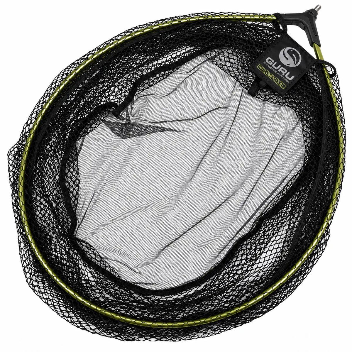 Guru Duel 600 Specimen Net GLND60 – schepnetkop met zwart net en groene rand