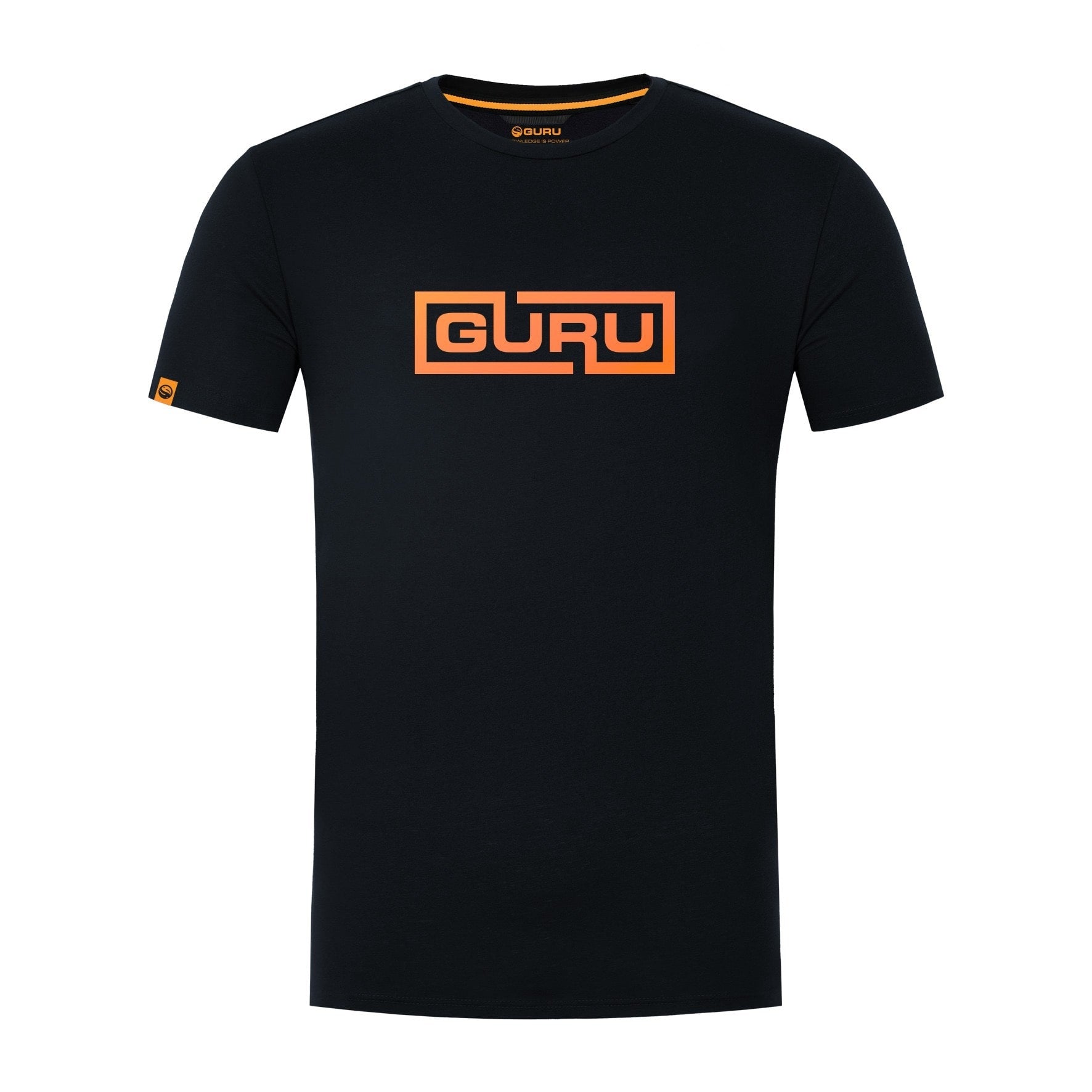 guru gradient connect tee black t-shirt