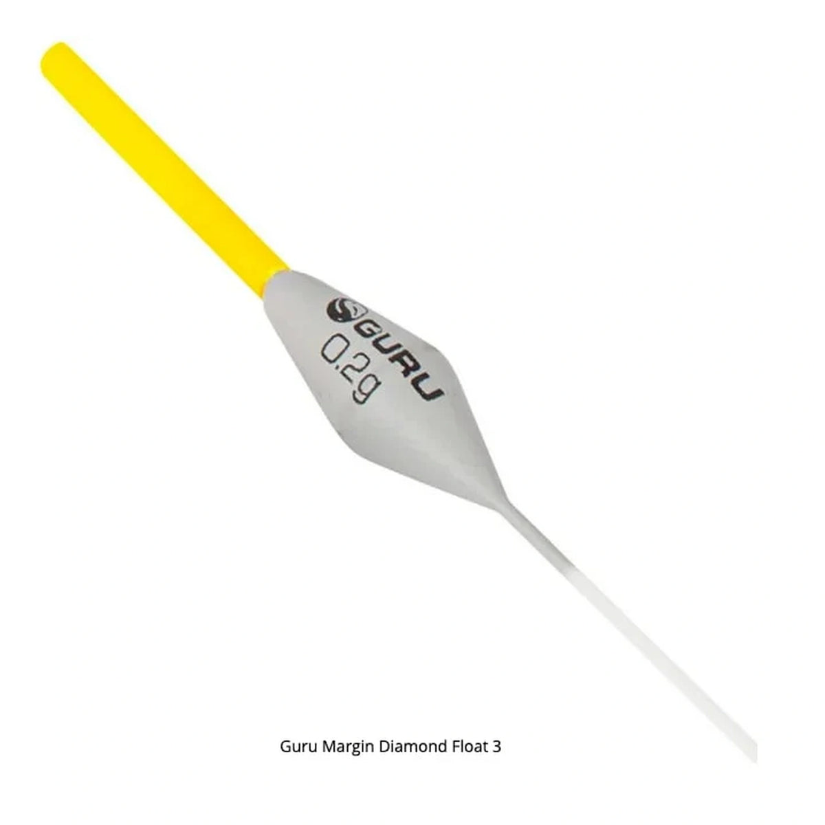 Guru Margin Diamond dobber 0,20 g met gele antenne