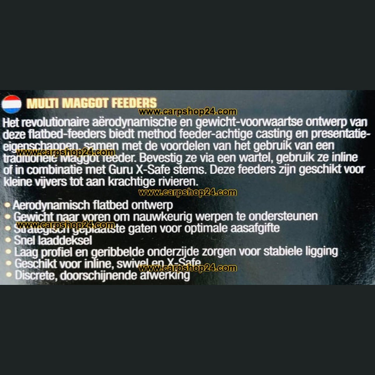 Guru Multi Maggot Feeder – detailafbeelding 1 van de madenkorven