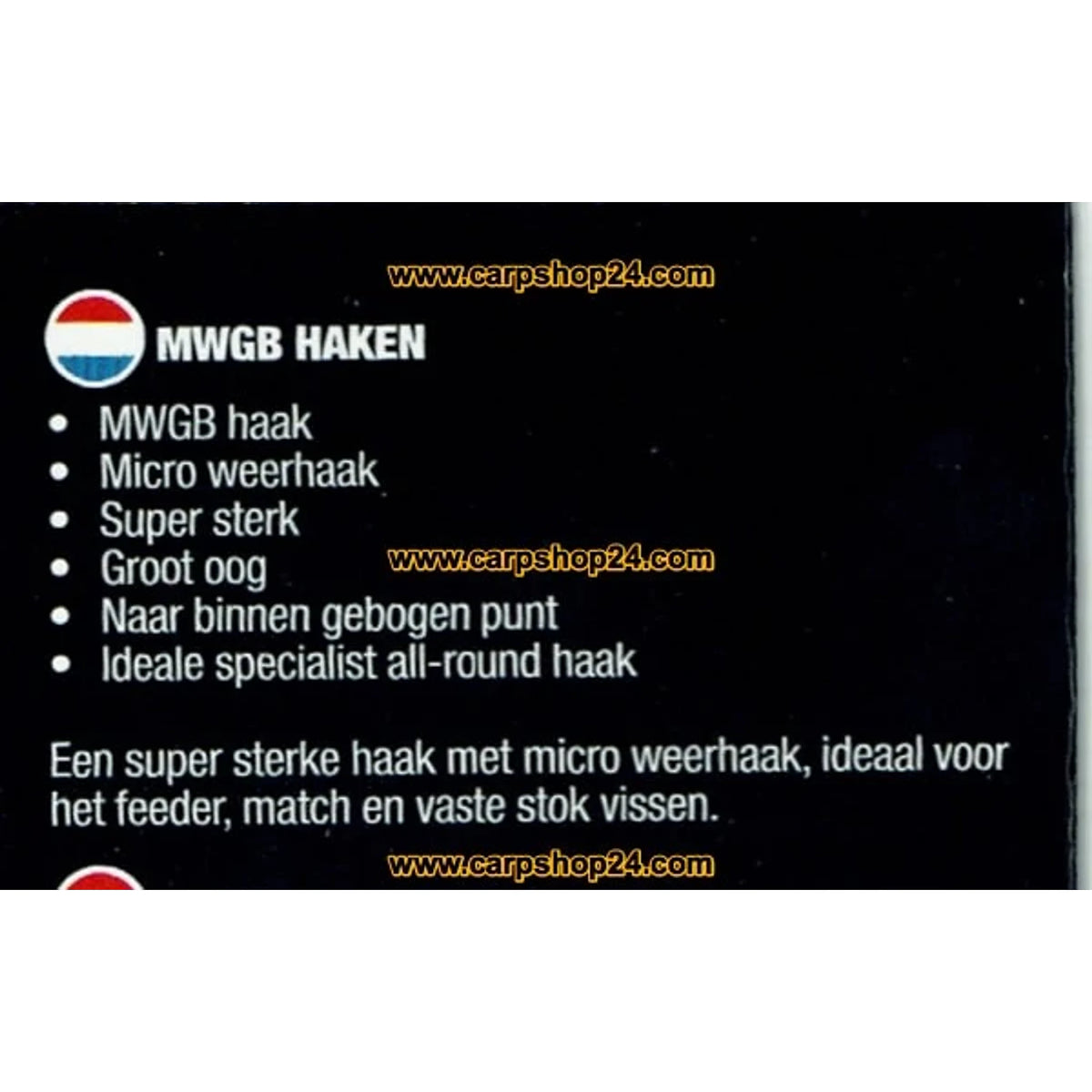 Guru MWGB Micro Barbed Weerhaak
