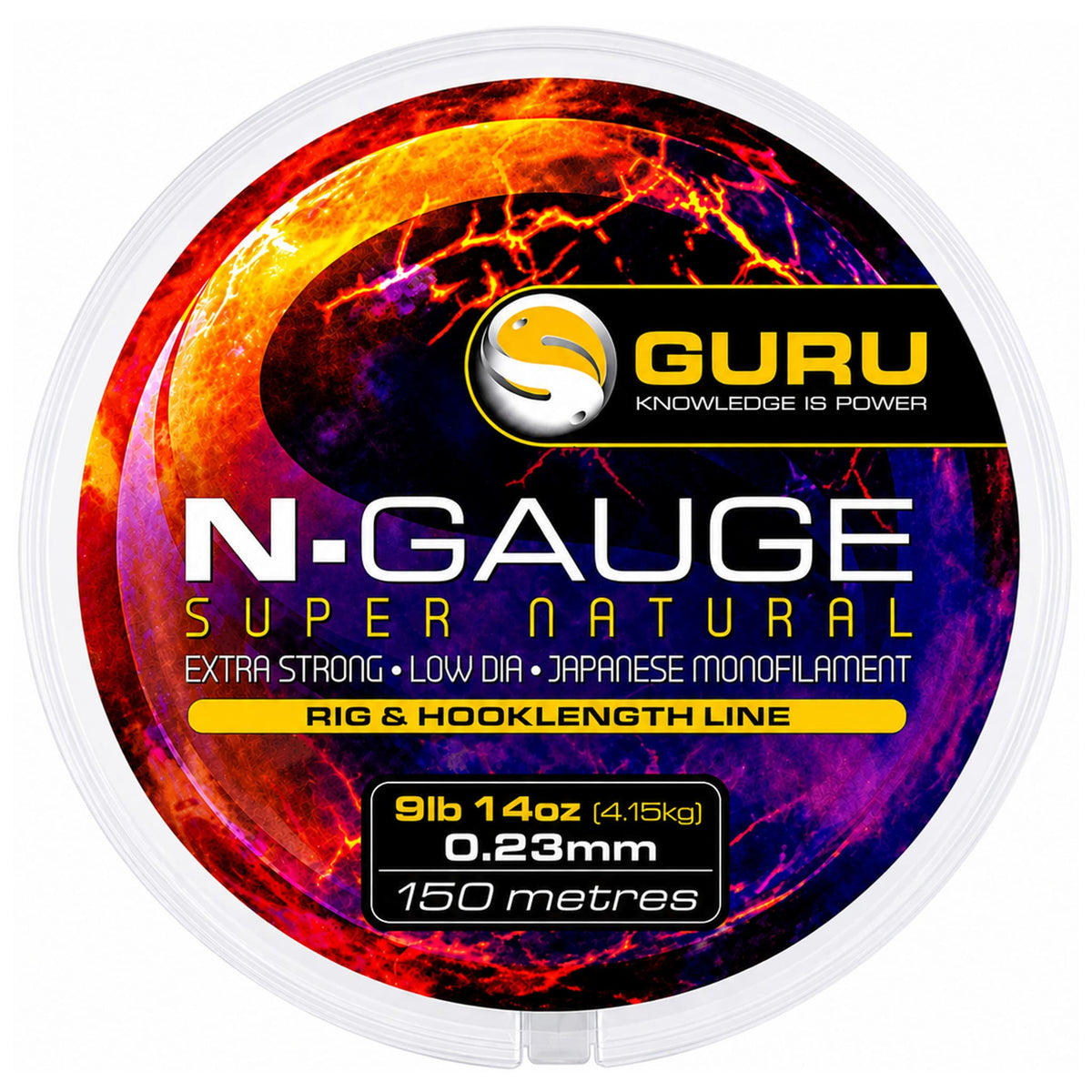 Guru N-Gauge Super Natural Clear 0,23 mm, 150 m