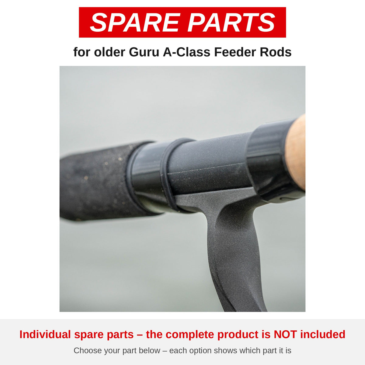 Guru Older A-Class Feeder Rods – onderdelen (GAC027)