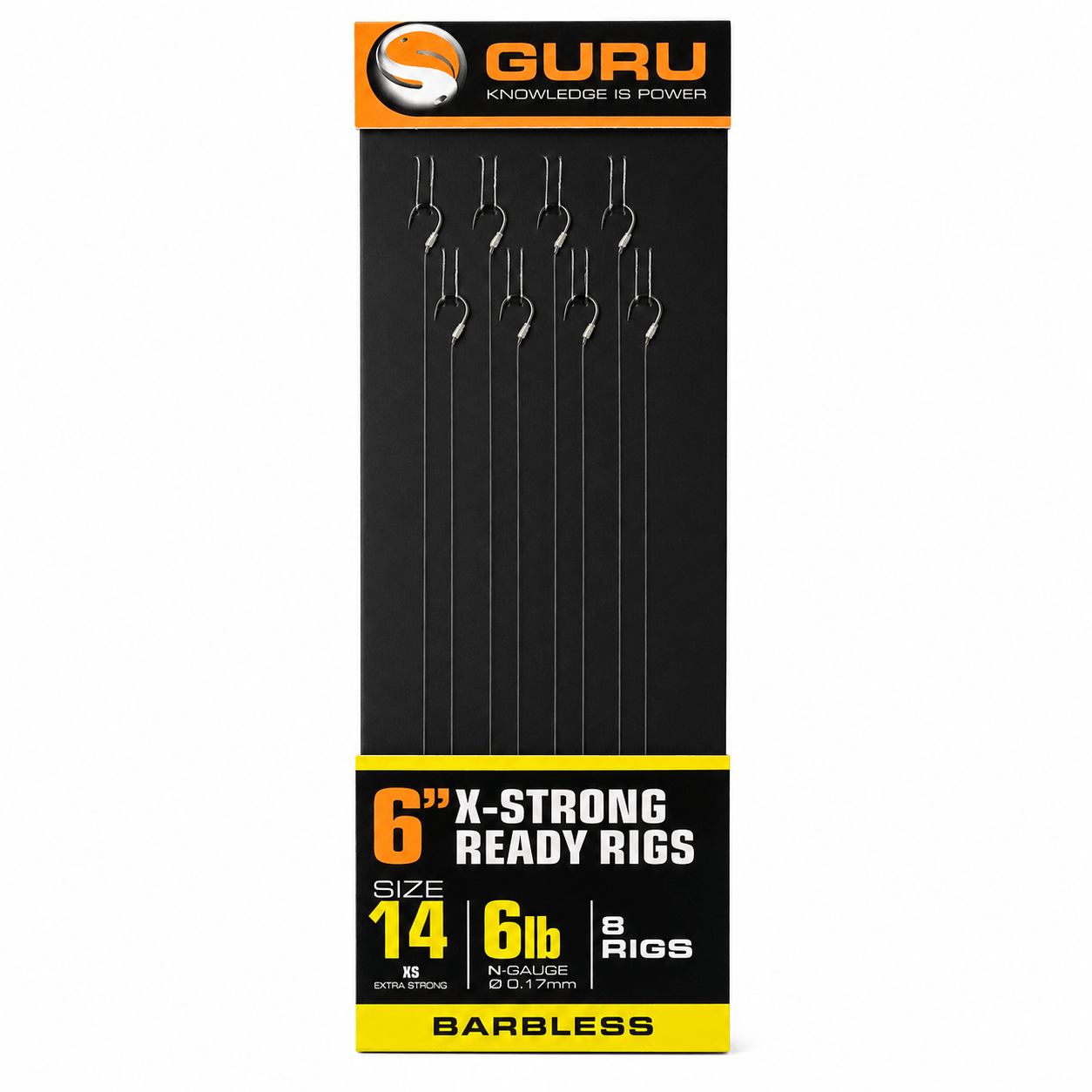SUPER XS READY RIGS 6" - BARBLESS - SPADE END