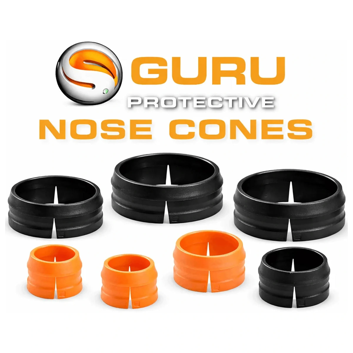 Guru Protective Nose Cones – beschermdoppen voor hengeldelen