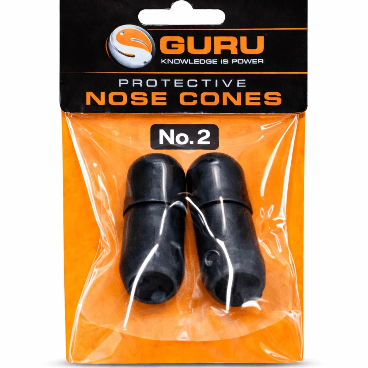 Guru Protective Nose Cones – zwarte beschermdop voor sectie nr. 2