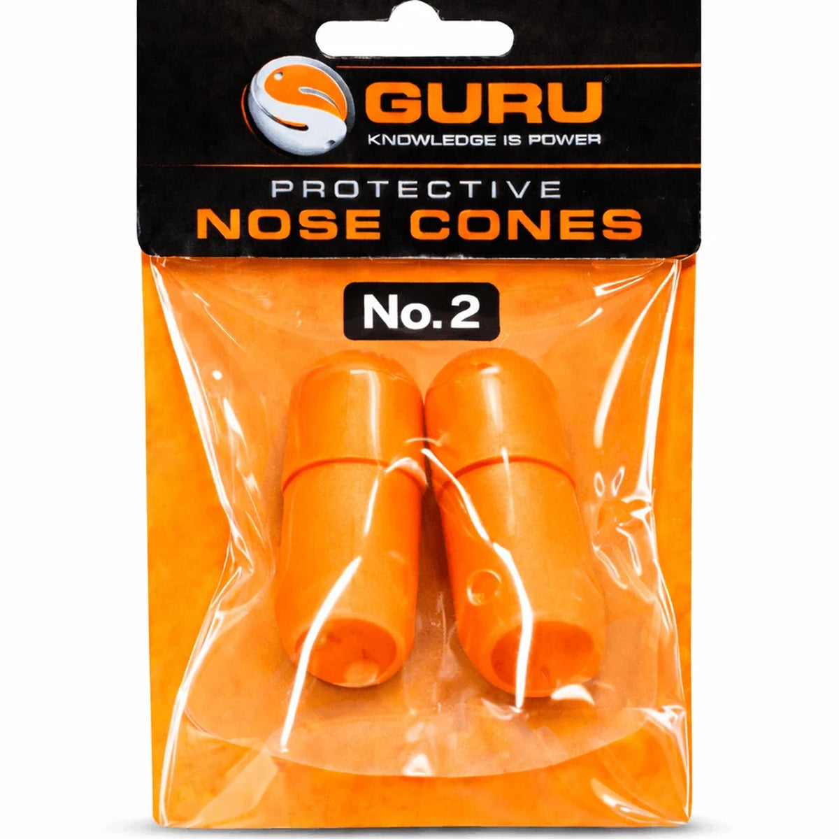 Guru Protective Nose Cones – oranje beschermdop voor sectie nr. 2