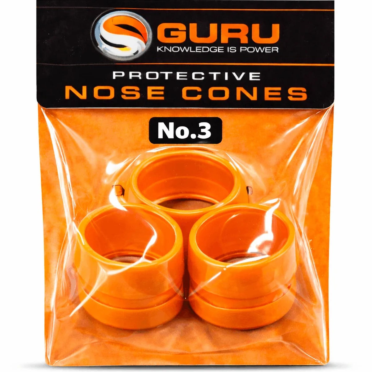 Guru Protective Nose Cones – oranje beschermdop voor sectie nr. 3