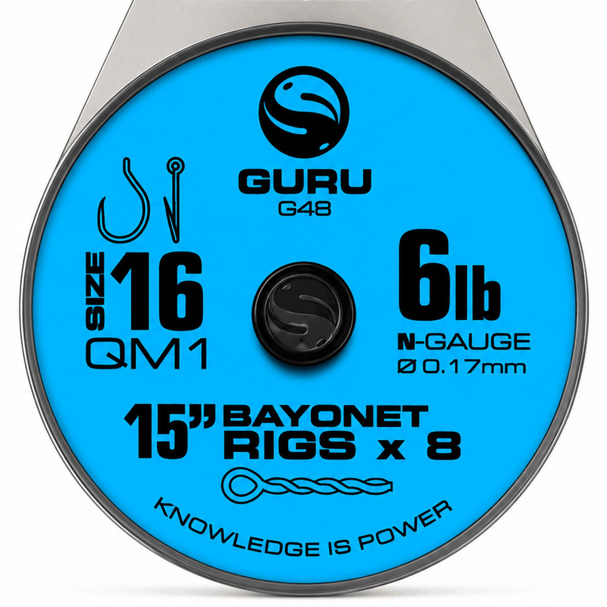 Guru 15 inch QM1 Bayonet Rigs – haakmaat 16