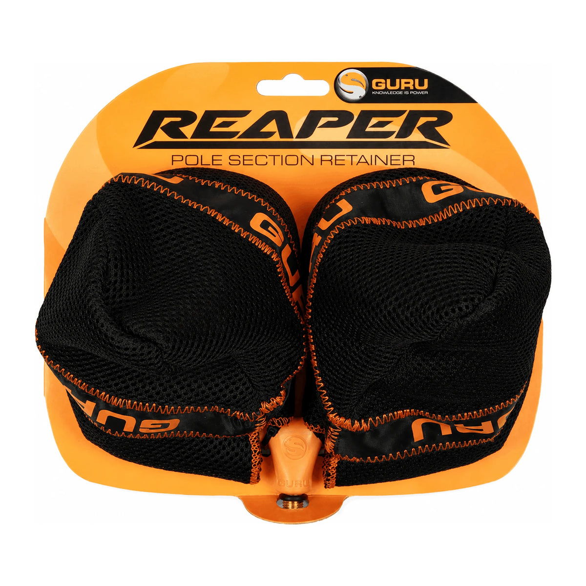 Guru Reaper Pole Sock GRPS – afsteeknet met twee opvangnetten en tulip-grip in de verpakking
