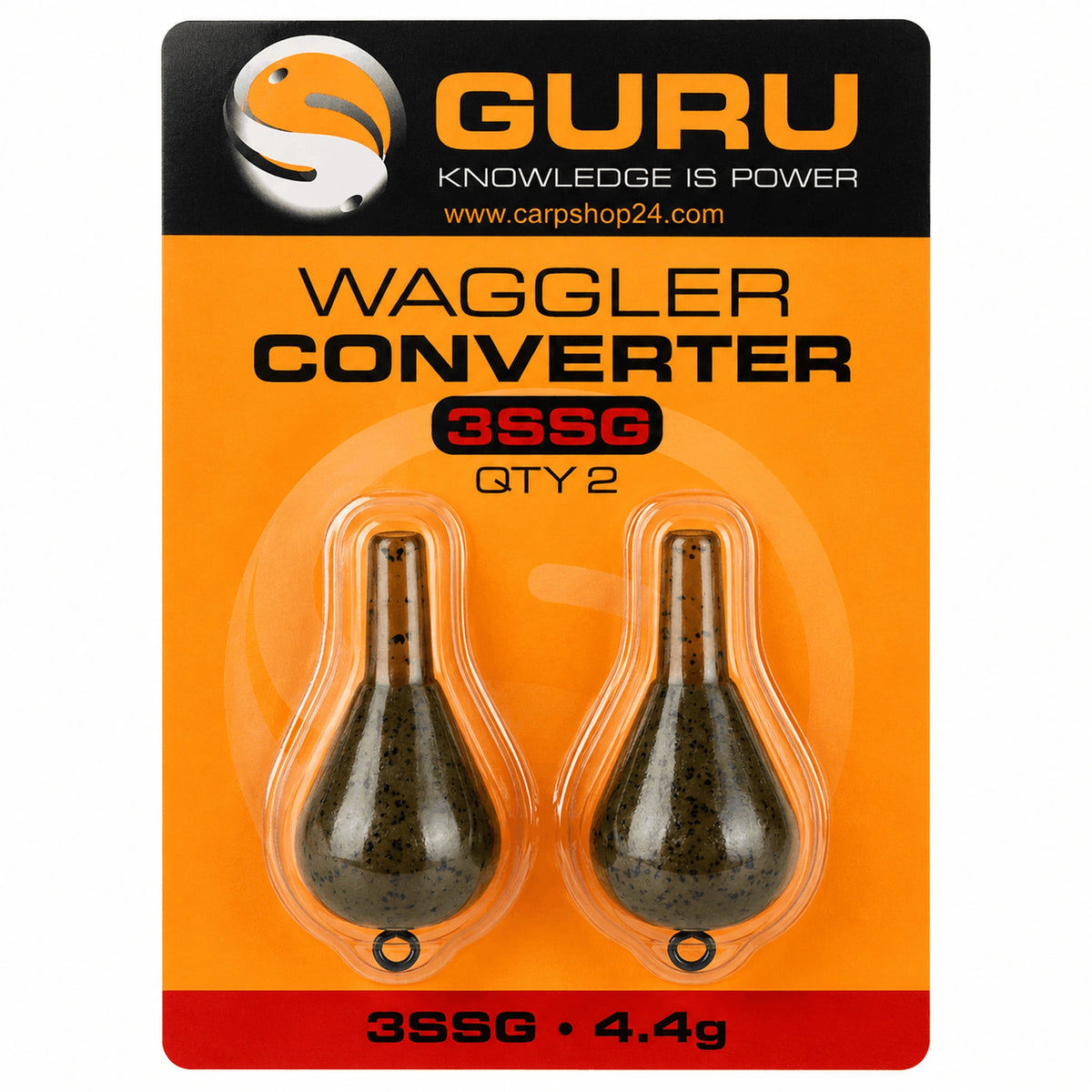 Guru Waggler Converter 3 SSG 4.4 gram voor ongeladen wagglers