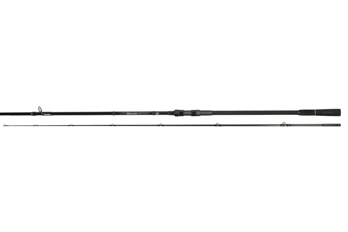 Guru X-Change Bait Up 12ft, overzicht van de tweedelige voerhengel