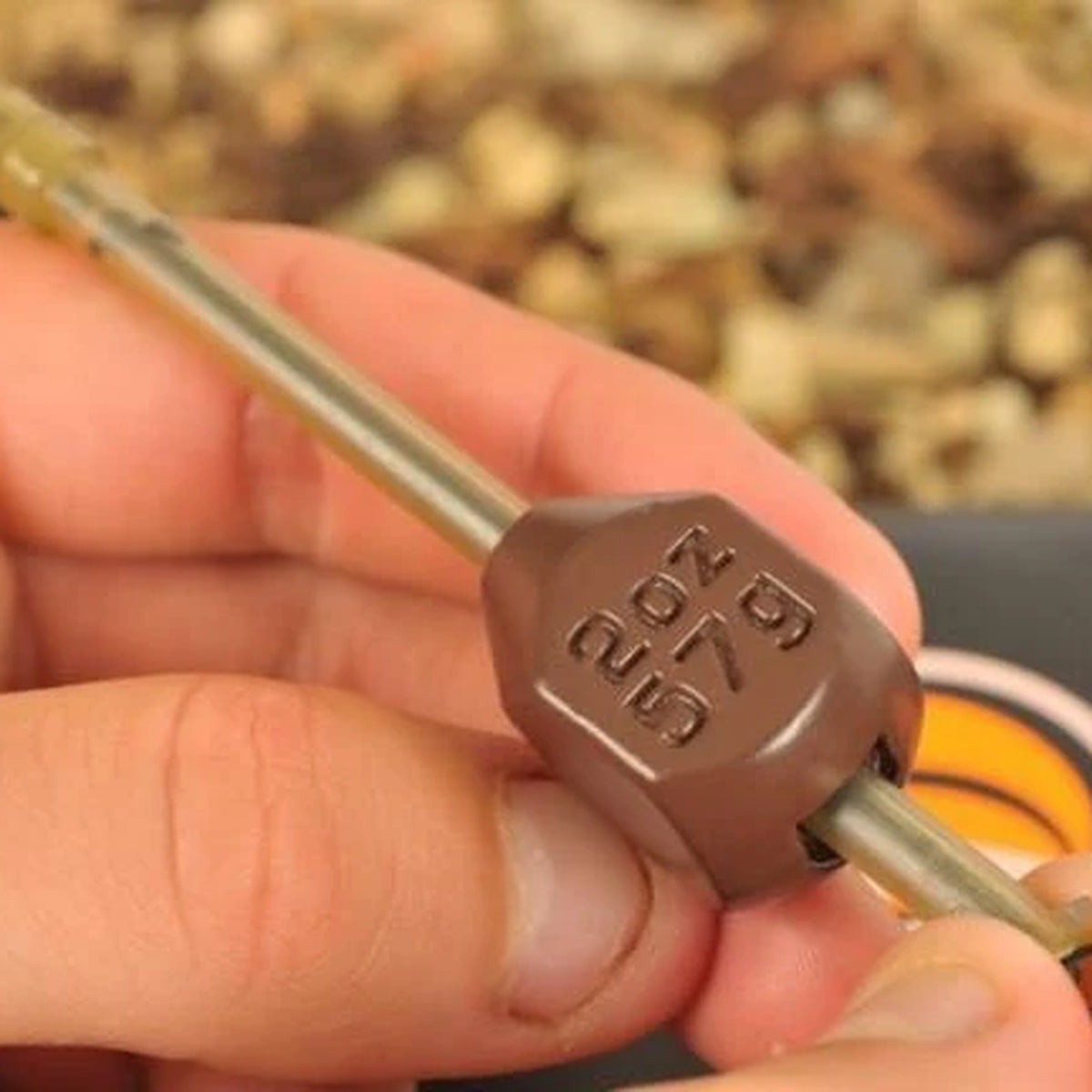 Guru XSAFE Inline Square Pear 19 g – detailafbeelding 1 van het inline schuiflood