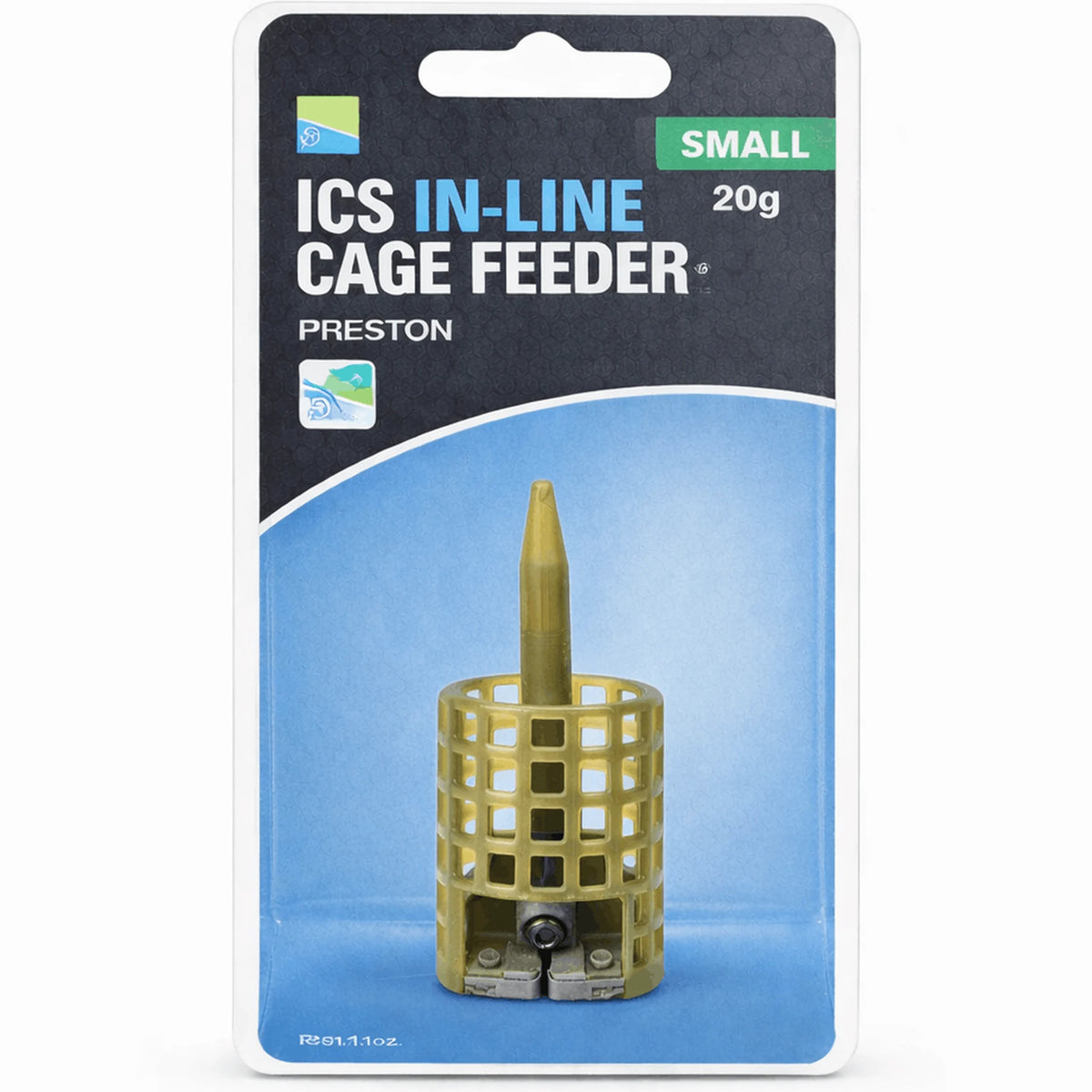 Preston ICS In-line Cage Feeder Small 20 gram
