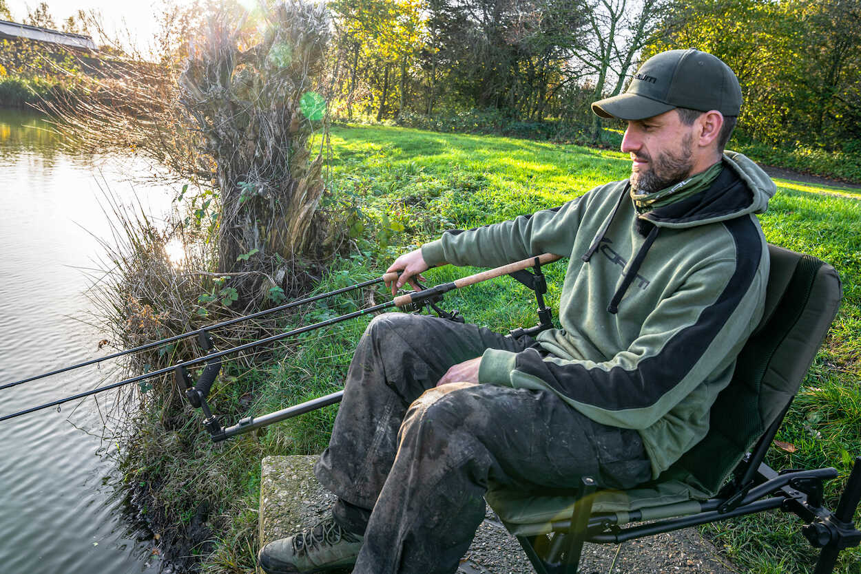 korum any chair xs two rod arm rest feedersteun K0300036