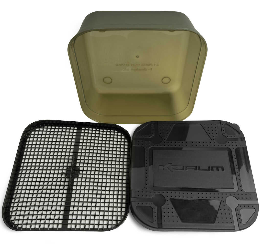 korum maggot tub and riddle 2pt K0310189