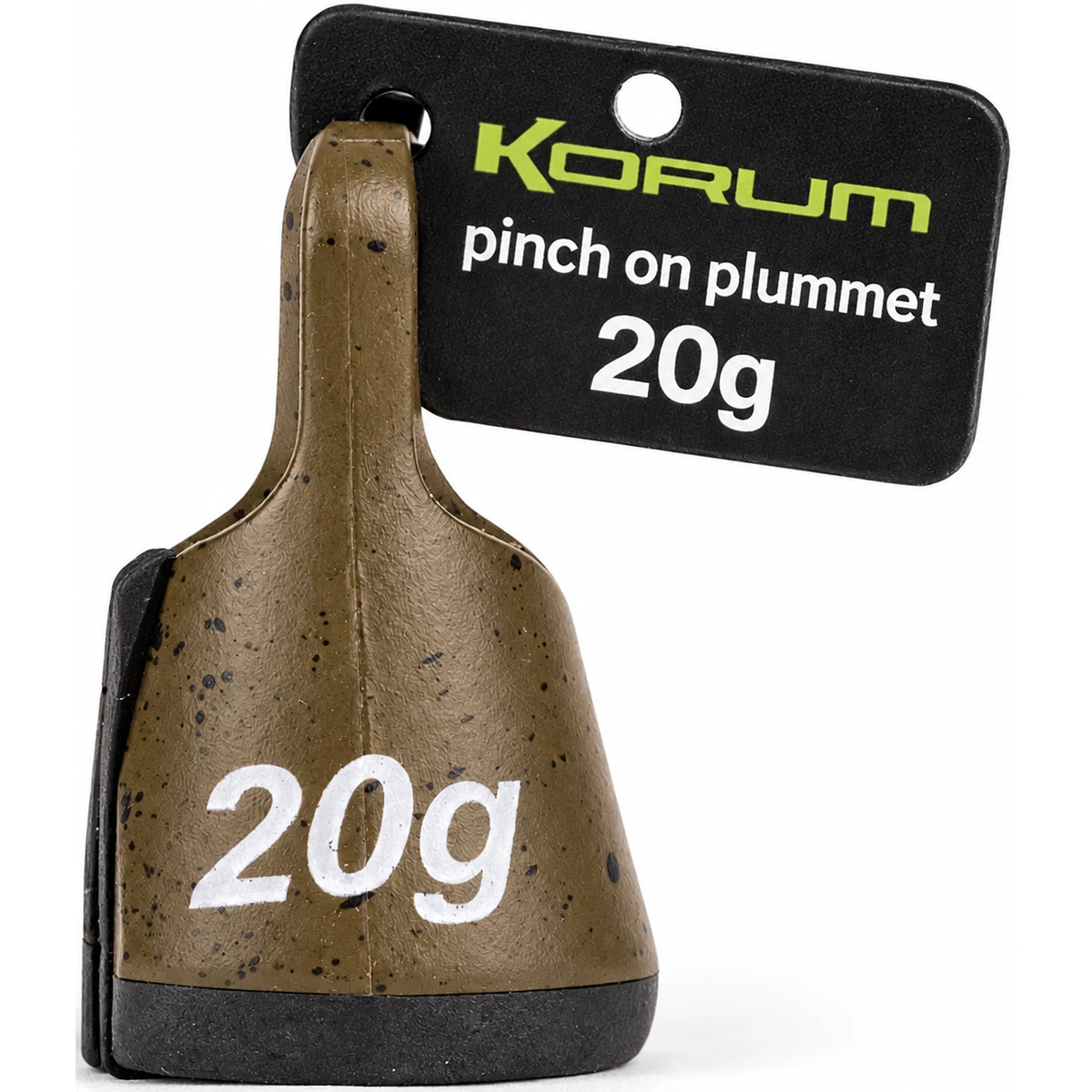 Korum Pinch On Plummet 20g – volledig peillood met originele productkaart