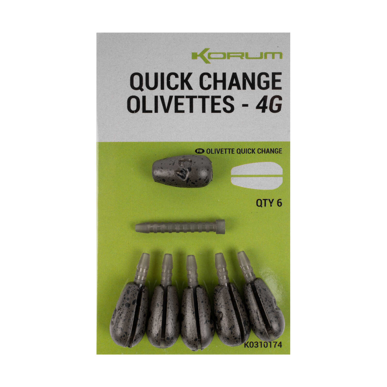 korum quick change olivettes K0310174