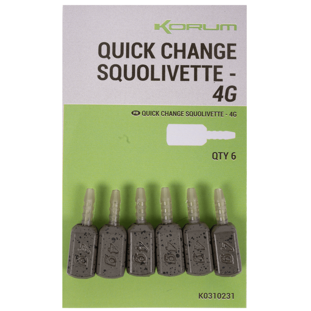 korum quick change sqoulivettes