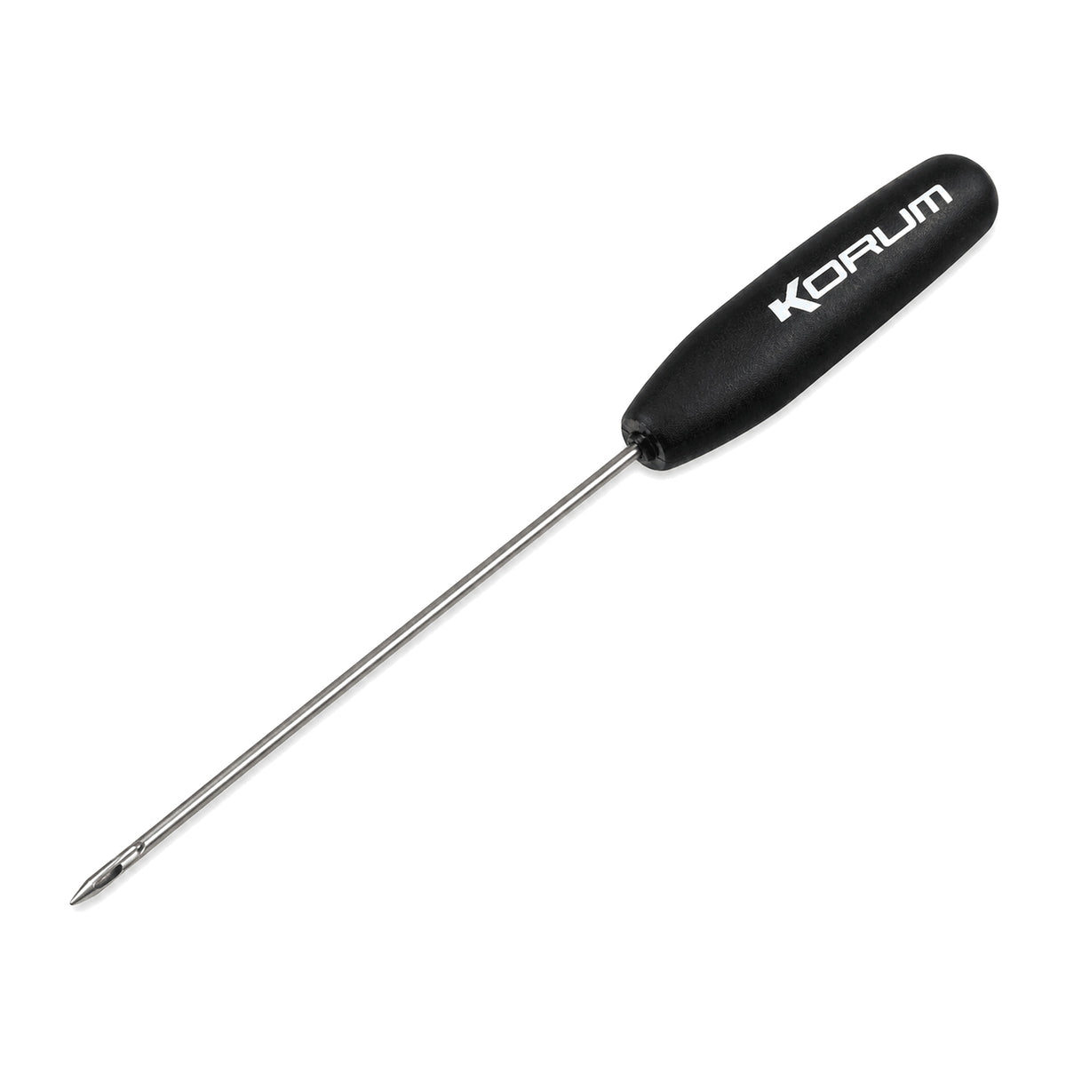 Korum Quickstop Needle – volledige aasnaald met metalen punt en zwarte Korum-handgreep