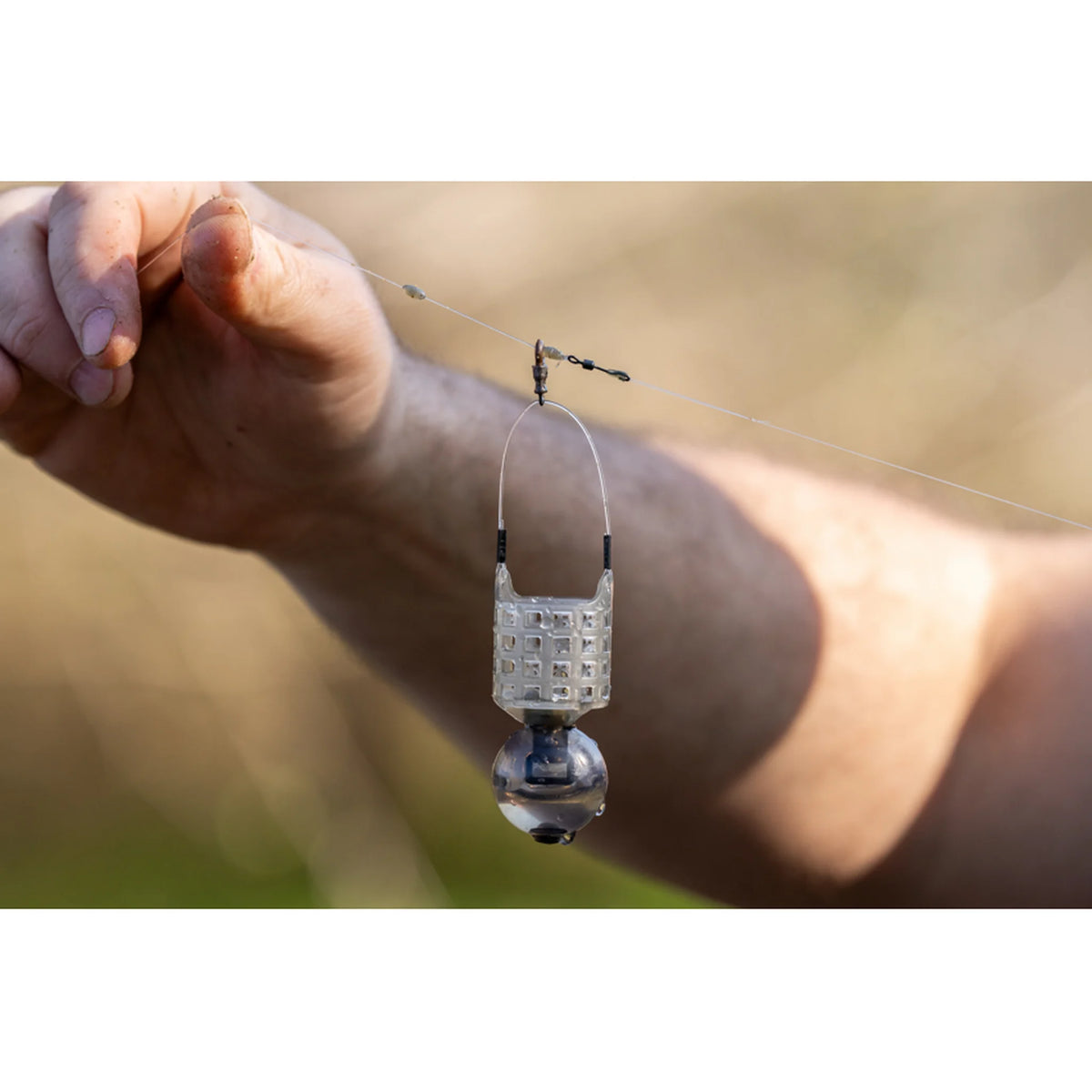 Korum Slow Sinking Feeder aan de onderlijn