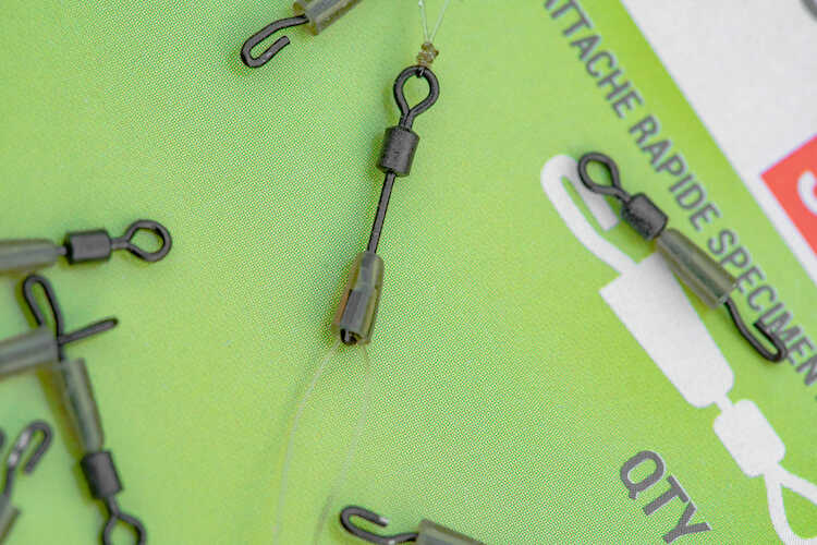 Korum specimen quick snap swivels small