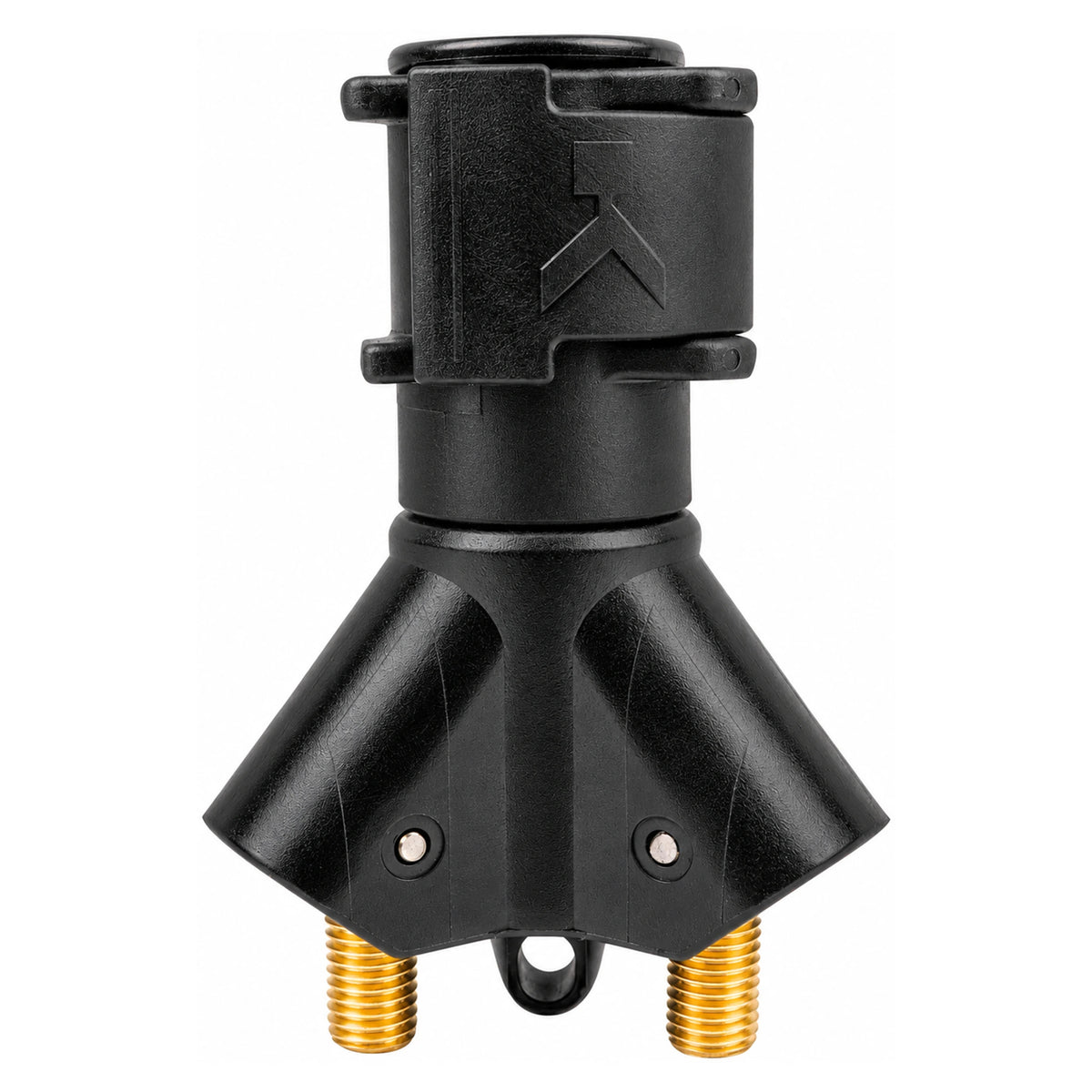 Korum Tripod Adaptor Block K0360069 met snelsluiting, messing schroefdraad en ophangoog