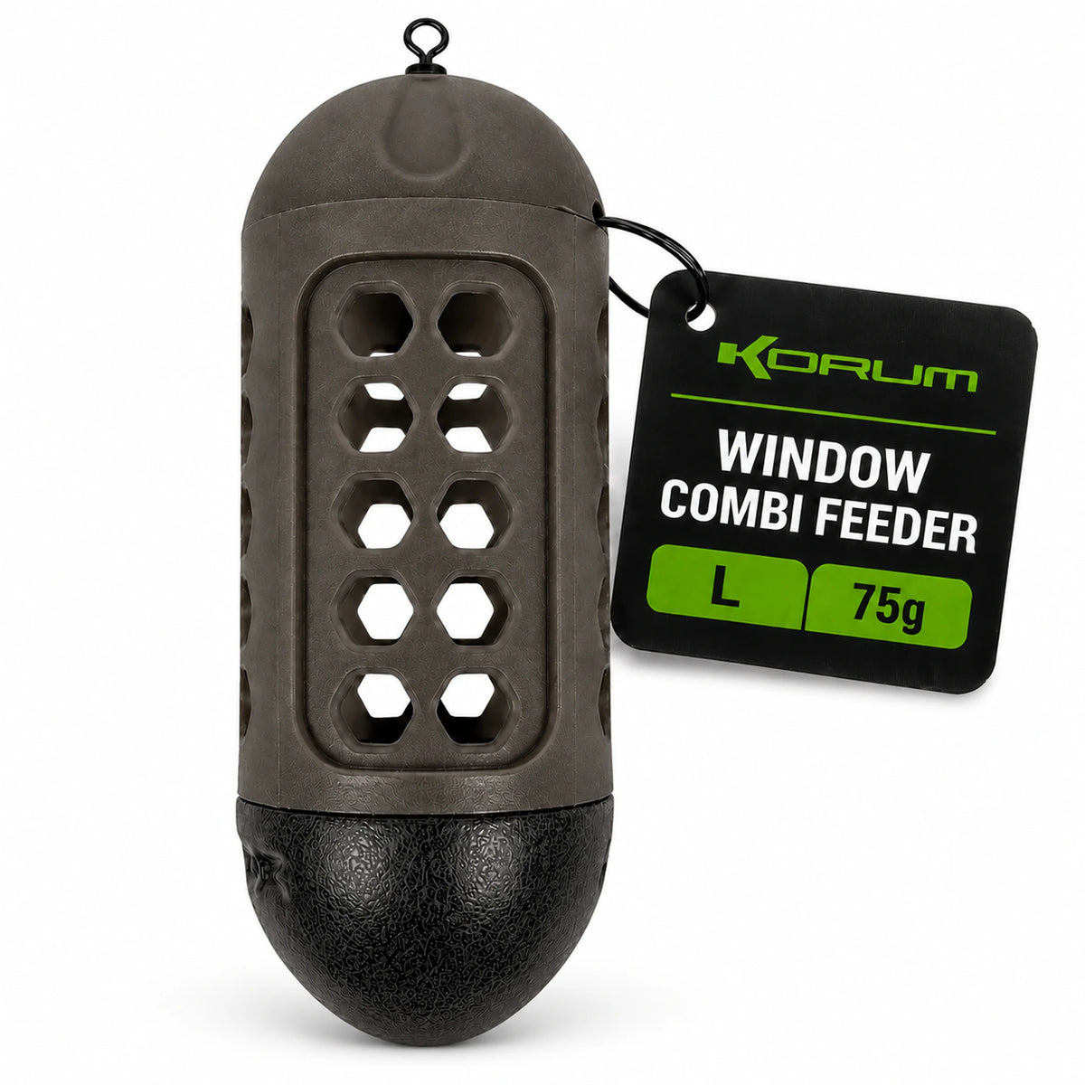Korum Window Combi Feeder – large voerkorf van 75 g, herbouwd