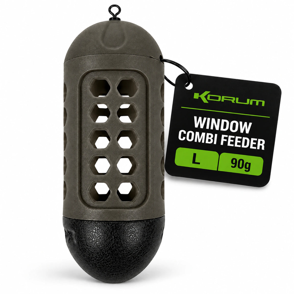 Korum Window Combi Feeder – large voerkorf van 90 g, herbouwd