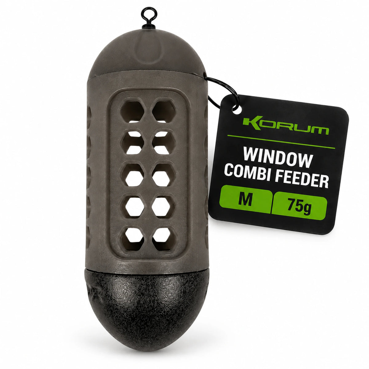 Korum Window Combi Feeder – medium voerkorf van 75 g, herbouwd
