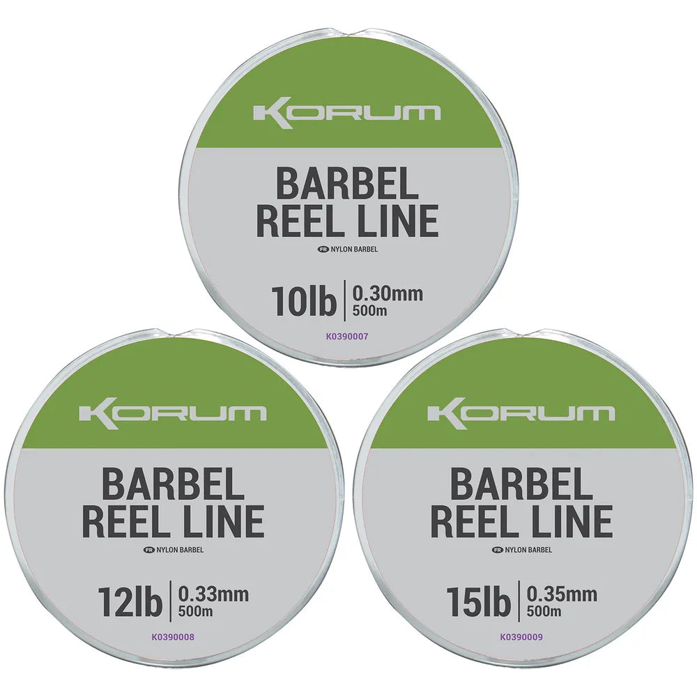 Korum barbel reel line 500m barbeel nylon