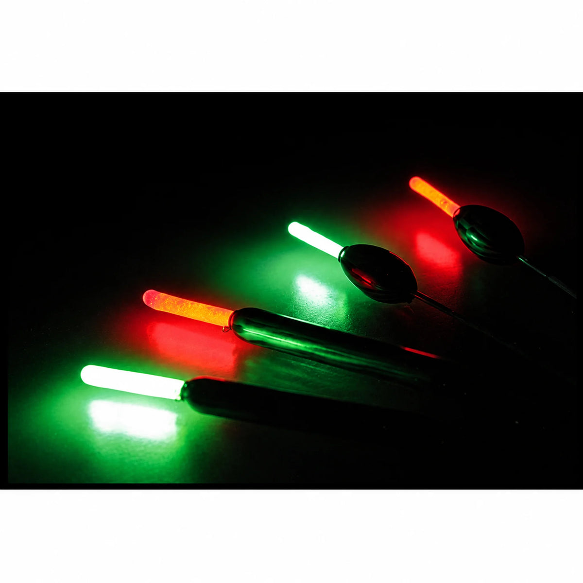 Fun Fishing Lithium Antenna LED – rode en groene lichtantennes in gebruik