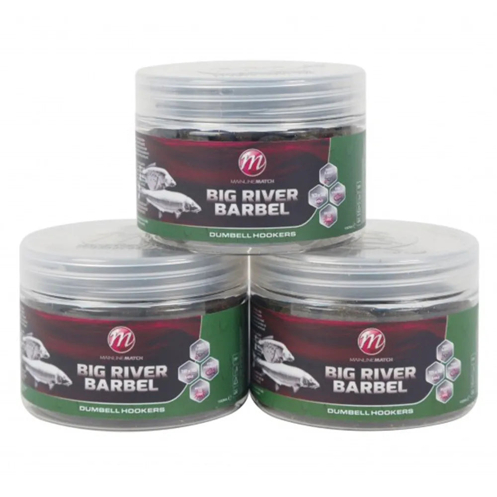Mainline match big river barbel dumbell fishing hookbaits