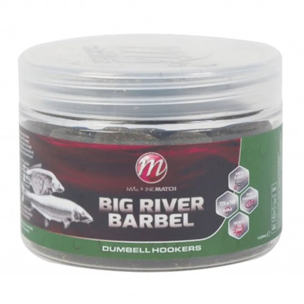 Mainline match big river barbel dumbell fishing hookbaits