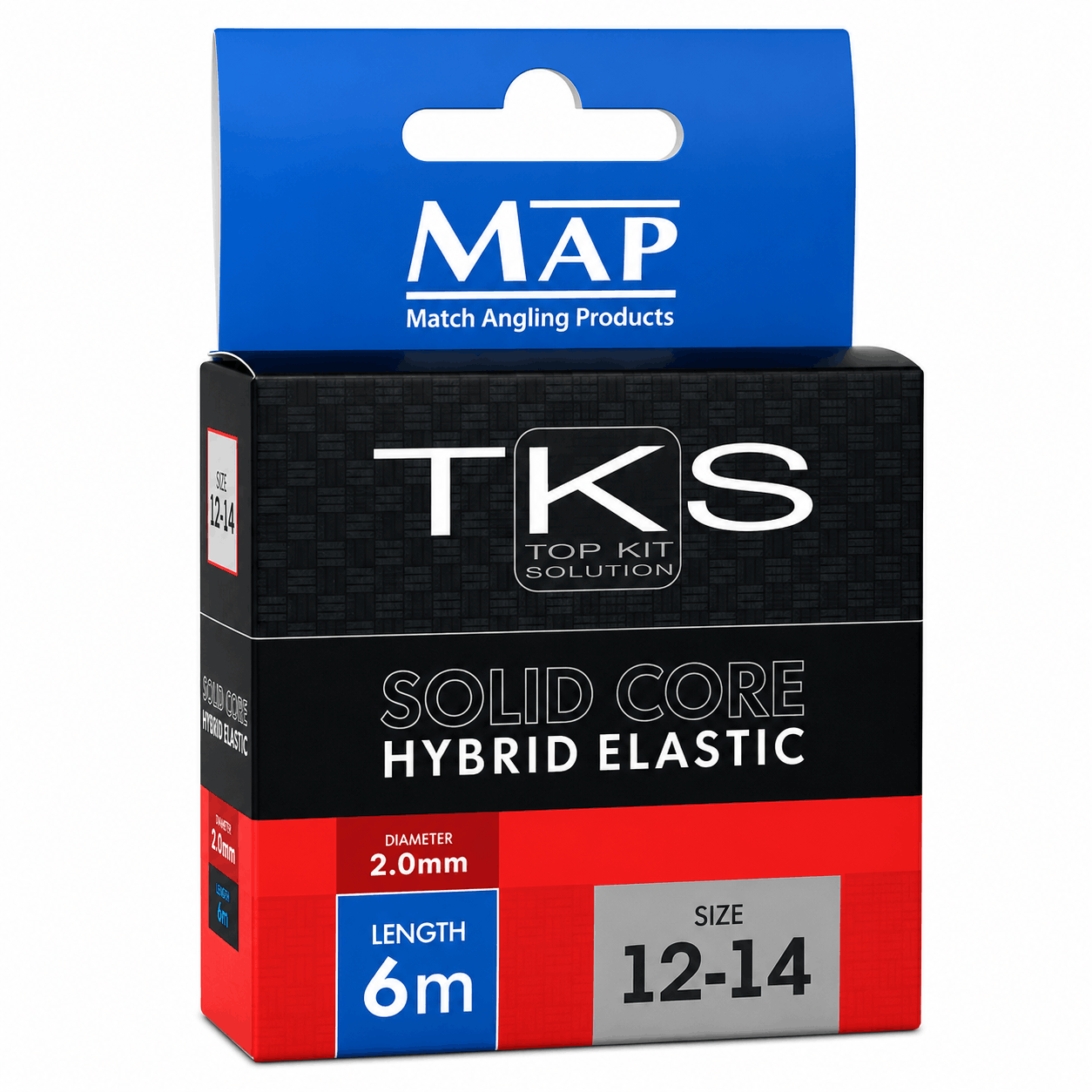 map-tks-solid-core-hybrid-elastic-6m-volle-elastiek-20mm-red