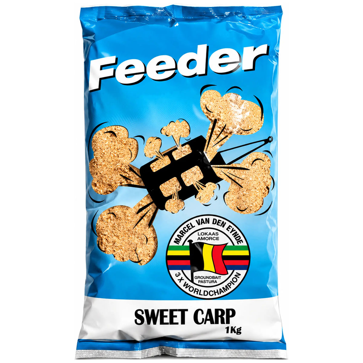 Marcel Van Den Eynde Feeder Sweet Carp zoet feedervoer 1 kg