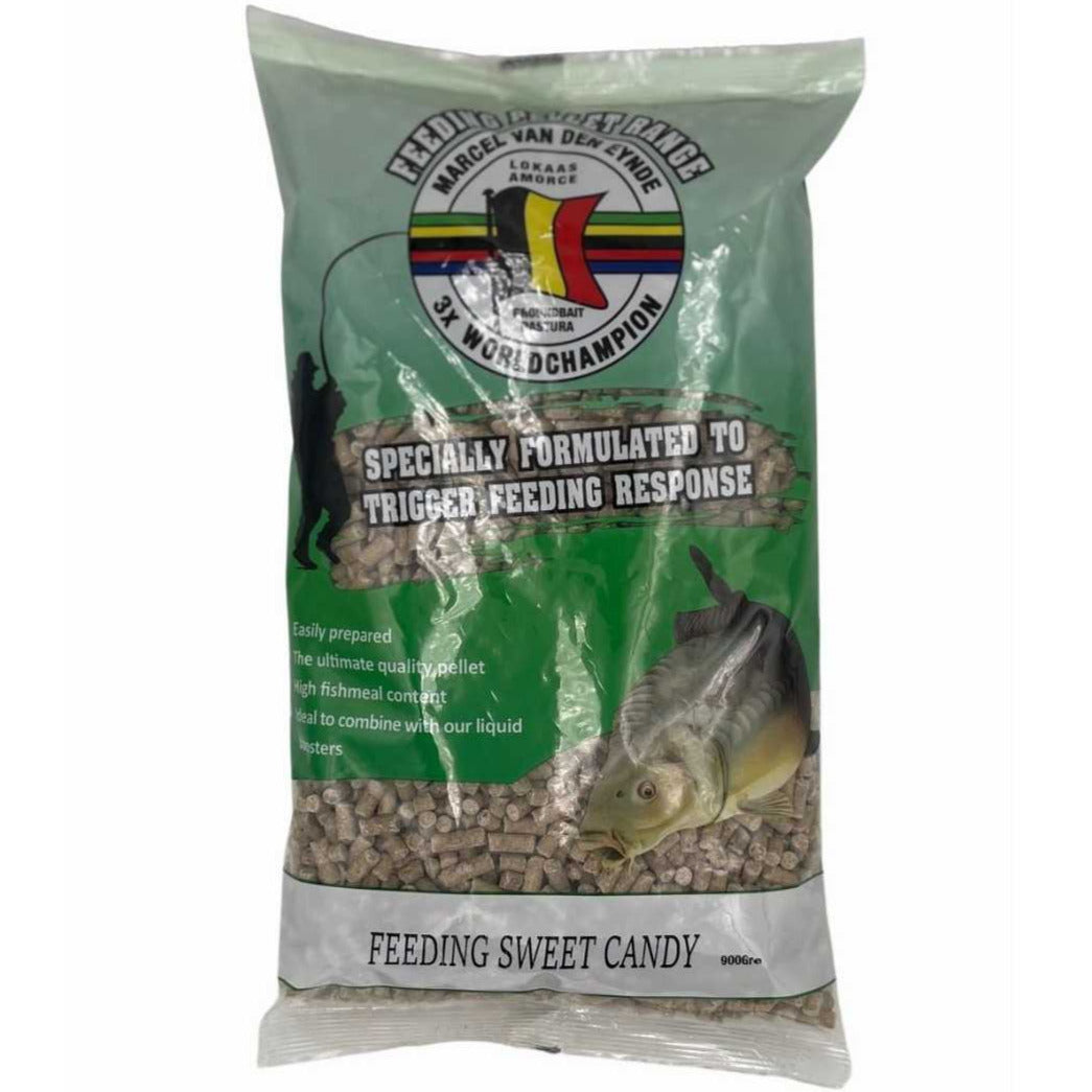 van den eynde feeding sweet candy pellet